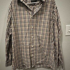 Banana Republic Men's Plaid Button Down Shirt